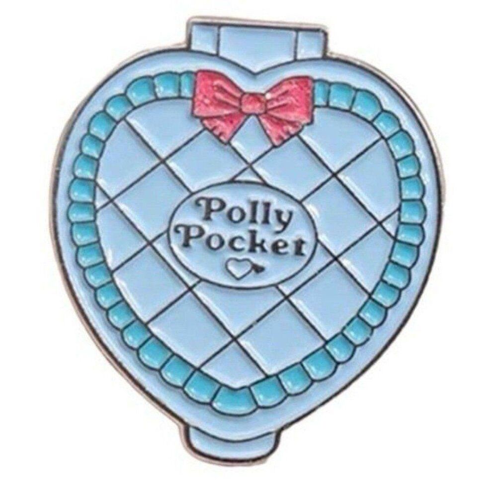 Retro Polly Pocket Enamel Pin Barbie Y2K